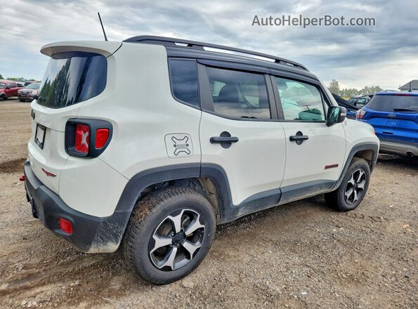 ZACNJBC11KPK00091 2019 JEEP RENEGADE White Trasero derecho