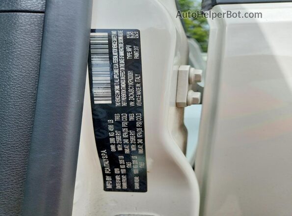 ZACNJBC11KPK00091 2019 JEEP RENEGADE White Vista de la etiqueta del VIN