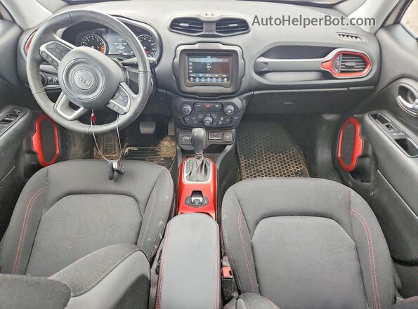 ZACNJBC11KPK00091 2019 JEEP RENEGADE White Vista del salpicadero