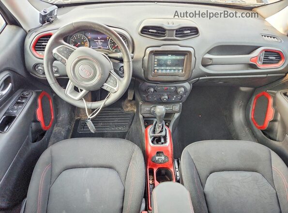 ZACNJBC13LPL98349 2020 JEEP RENEGADE Black Vista del salpicadero