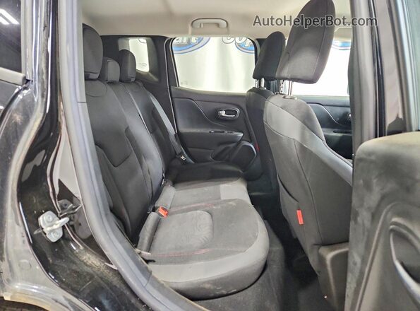 ZACNJBC13LPL98349 2020 JEEP RENEGADE Black Vista de los asientos traseros