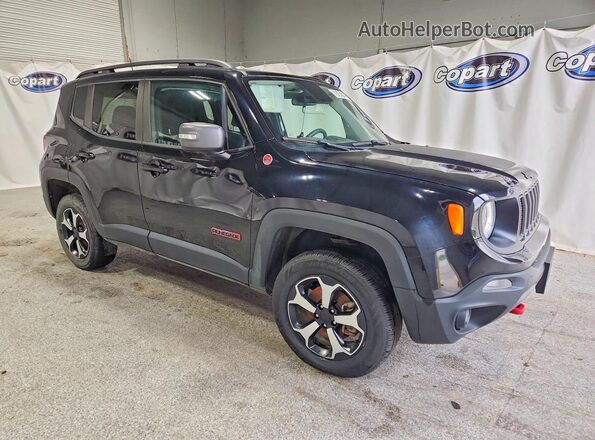 ZACNJBC13LPL98349 2020 JEEP RENEGADE Black Delantero derecho