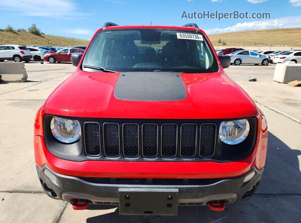 ZACNJBC14LPL14698 2020 JEEP RENEGADE Red Դիմացի տեսք