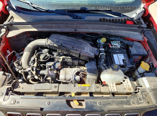 ZACNJBC14LPL14698 2020 JEEP RENEGADE Red Շարժիչի բաժամունքի տեսք