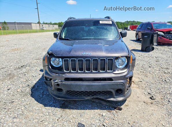 ZACNJCAB5MPM49420 2021 JEEP RENEGADE Gray Դիմացի տեսք