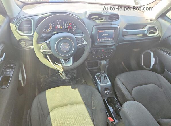 ZACNJCAB5MPM49420 2021 JEEP RENEGADE Gray Առջևի վահանակի տեսք