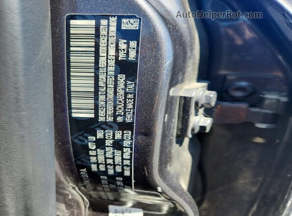 ZACNJCAB5MPM49420 2021 JEEP RENEGADE Gray VIN կոդի պիտակի տեսք