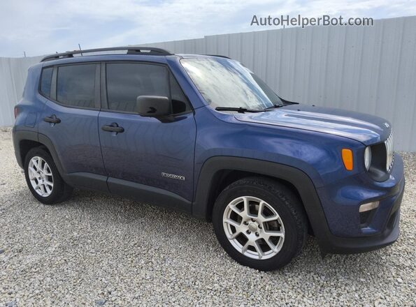 ZACNJCAB8MPM17397 2021 JEEP RENEGADE Blue 