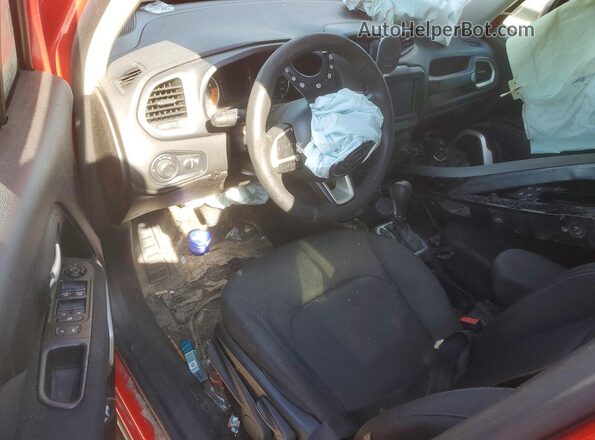 ZACNJCABXMPM18678 2021 JEEP RENEGADE Red Dashboard view