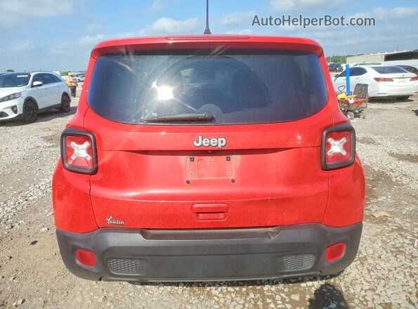 ZACNJCABXMPM18678 2021 JEEP RENEGADE Red Rear view