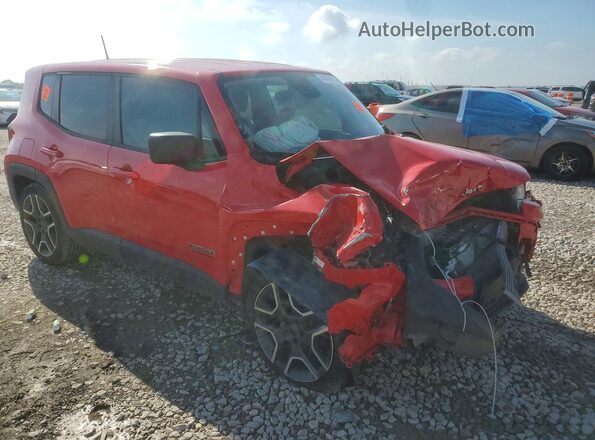 ZACNJCABXMPM18678 2021 JEEP RENEGADE Red Front right