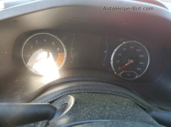 ZACNJCABXMPM18678 2021 JEEP RENEGADE Red Instrument cluster view