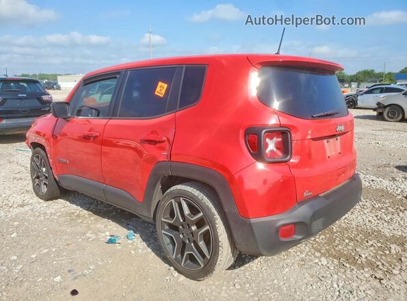 ZACNJCABXMPM18678 2021 JEEP RENEGADE Red Rear left