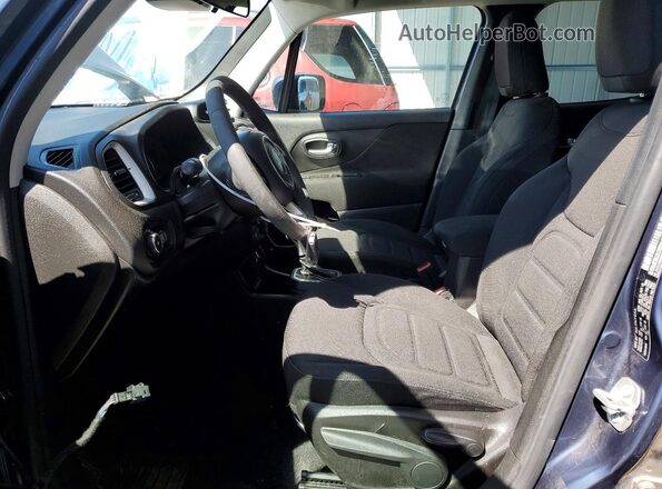ZACNJCBB0MPM24231 2021 JEEP RENEGADE Угольный Вид салона спереди