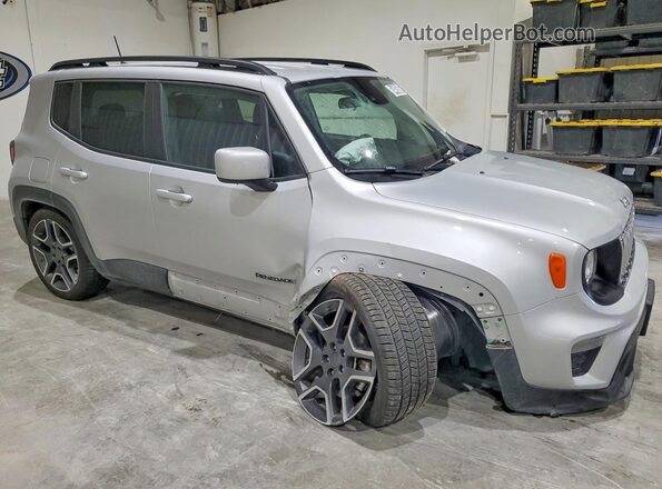 ZACNJCBB8MPM27958 2021 JEEP RENEGADE Silver Przód prawy