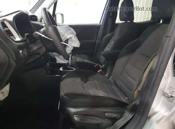 ZACNJCBB8MPM27958 2021 JEEP RENEGADE Silver Widok wnętrza z przodu