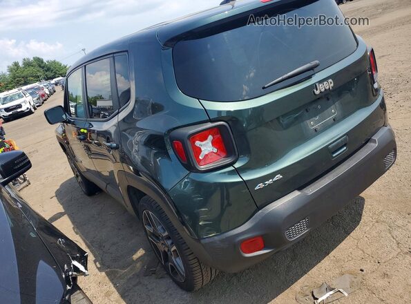 ZACNJDAB1MPM37108 2021 JEEP RENEGADE Green უკანა მარცხენა