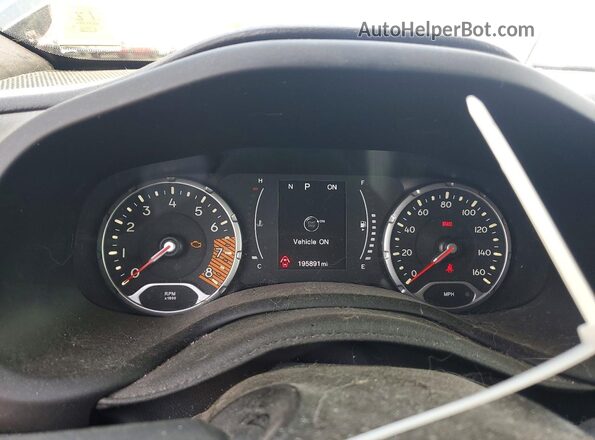 ZACNJDAB1MPM37108 2021 JEEP RENEGADE Green ხელსაწყოთა პანელის ხედი