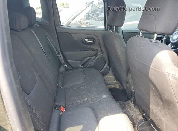 ZACNJDAB1MPM37108 2021 JEEP RENEGADE Green უკანა სალონის ხედი