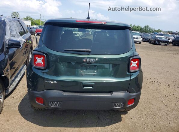 ZACNJDAB1MPM37108 2021 JEEP RENEGADE Green უკანა ხედი