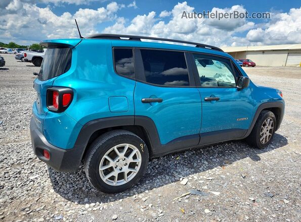 ZACNJDAB9MPM32531 2021 JEEP RENEGADE Turquoise Tył prawy