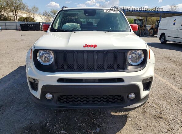 ZACNJDB12PPP56169 2023 JEEP RENEGADE White წინა ხედი