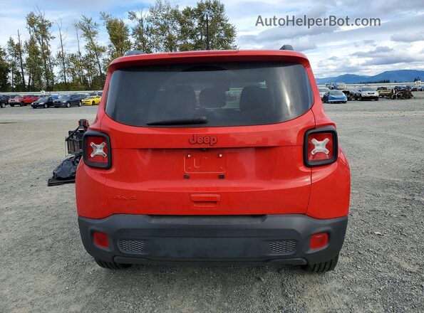 ZACNJDB13NPN72114 2022 JEEP RENEGADE Red Rear view