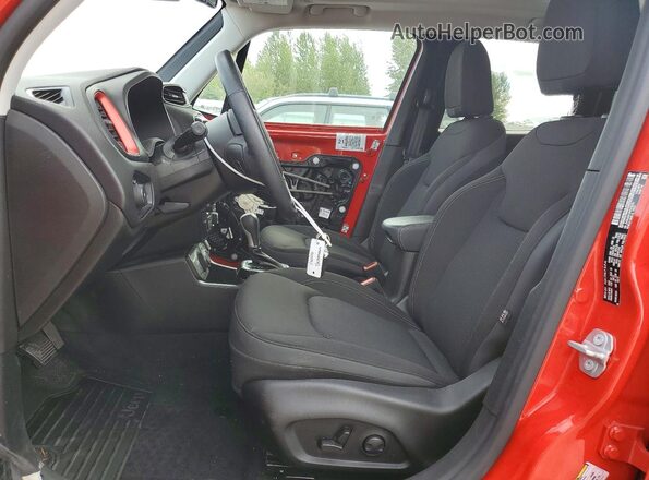 ZACNJDB13NPN72114 2022 JEEP RENEGADE Red Front interior view