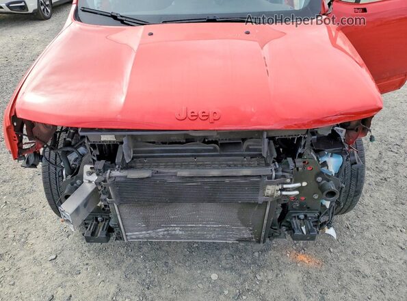 ZACNJDB13NPN72114 2022 JEEP RENEGADE Red Engine compartment view