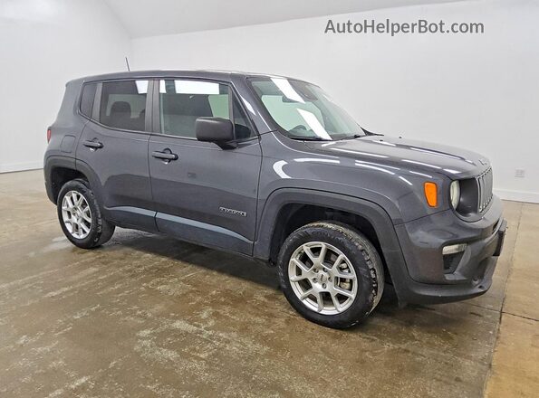 ZACNJDB14PPP38255 2023 JEEP RENEGADE Charcoal Delantero derecho