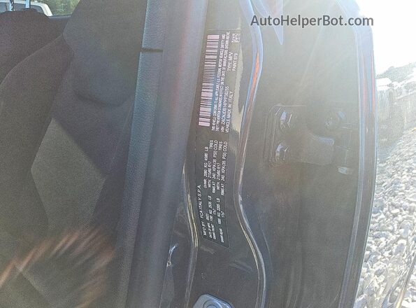 ZACNJDB14PPP38255 2023 JEEP RENEGADE Charcoal Vista de la etiqueta del VIN