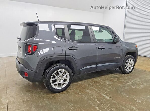 ZACNJDB14PPP38255 2023 JEEP RENEGADE Charcoal Trasero derecho