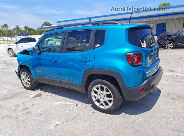ZACNJDB18NPN53171 2022 JEEP RENEGADE Turquoise Rear left