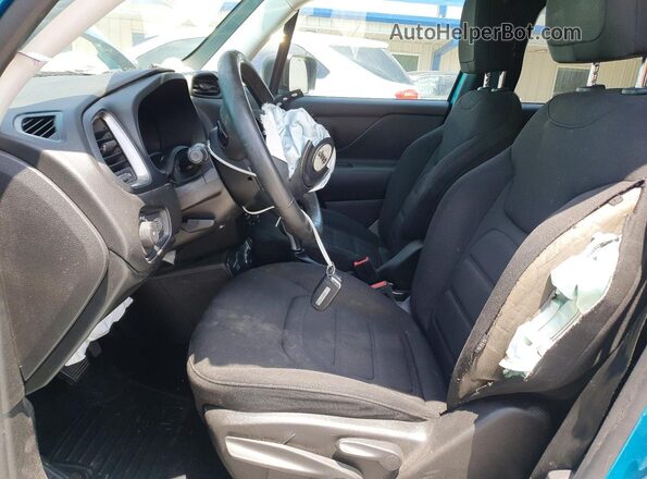 ZACNJDB18NPN53171 2022 JEEP RENEGADE Turquoise Front interior view