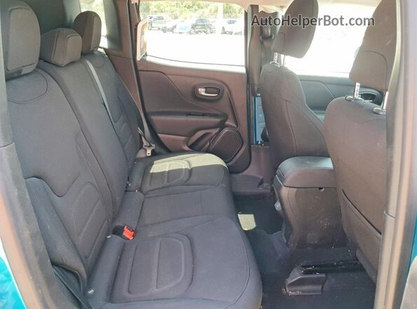 ZACNJDB18NPN53171 2022 JEEP RENEGADE Turquoise Rear interior view