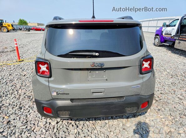 ZACNJDBB0MPM16250 2021 JEEP RENEGADE Gray Vista trasera