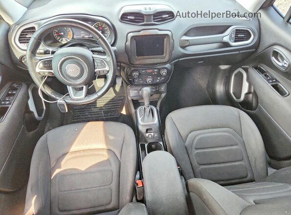 ZACNJDBB0MPM16250 2021 JEEP RENEGADE Gray Vista del salpicadero