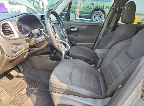 ZACNJDBB0MPM16250 2021 JEEP RENEGADE Gray Vista interior delantera