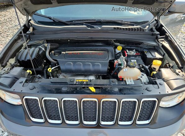 ZACNJDBB0MPM16250 2021 JEEP RENEGADE Gray Vista interior trasera