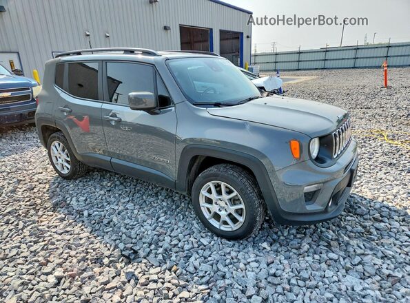 ZACNJDBB0MPM16250 2021 JEEP RENEGADE Gray Delantero derecho