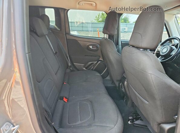 ZACNJDBB0MPM16250 2021 JEEP RENEGADE Gray Vista de los asientos traseros