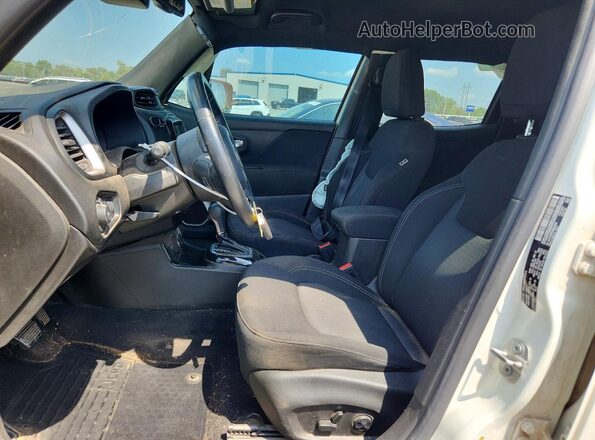 ZACNJDBB1MPN28393 2021 JEEP RENEGADE White წინა სალონის ხედი