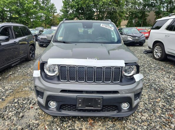 ZACNJDBB9MPM24511 2021 JEEP RENEGADE Gray Vista frontal
