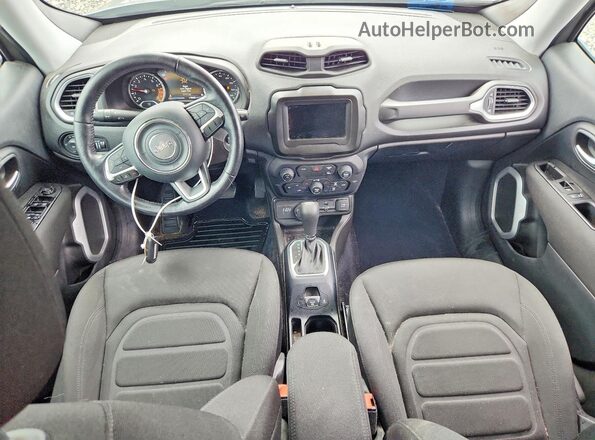 ZACNJDBB9MPM24511 2021 JEEP RENEGADE Gray Vista del salpicadero