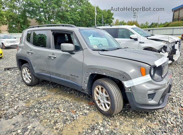 ZACNJDBB9MPM24511 2021 JEEP RENEGADE Gray Delantero derecho