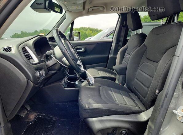 ZACNJDBB9MPM24511 2021 JEEP RENEGADE Gray Vista interior delantera