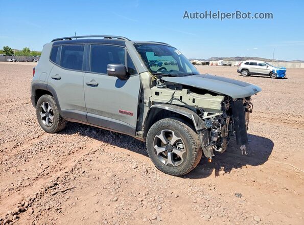 ZACNJDC1XMPN24154 2021 JEEP RENEGADE Gray Front right