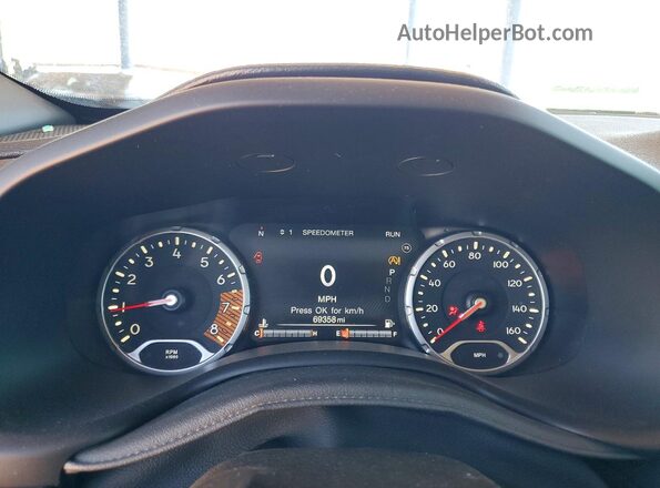ZACNJDC1XMPN24154 2021 JEEP RENEGADE Gray Instrument cluster view
