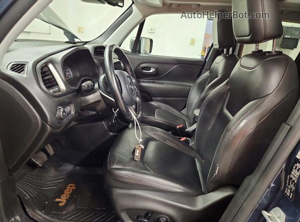 ZACNJDD14MPM24162 2021 JEEP RENEGADE Blue Vista interior delantera