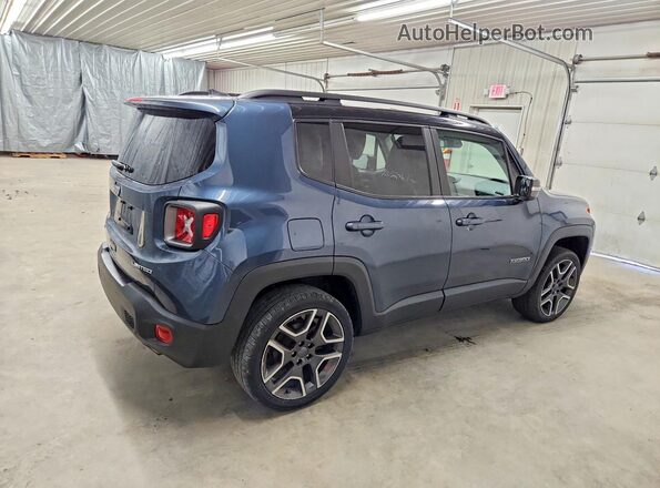 ZACNJDD14MPM24162 2021 JEEP RENEGADE Blue Trasero derecho